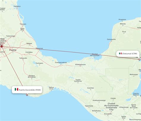 Flights from Seattle (SEA) to Puerto Escondido (PXM) from .